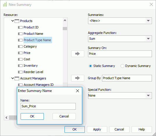 Create a Summary