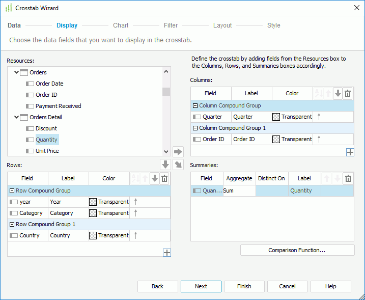 Add Aggreagate Field to Compound Groups