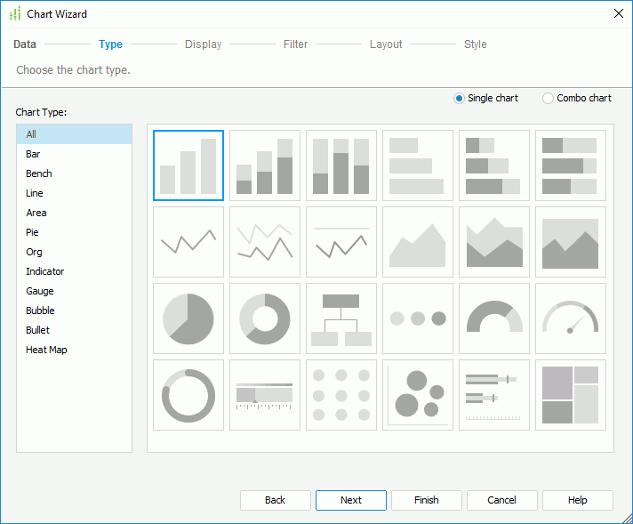 Chart Wizard - Type