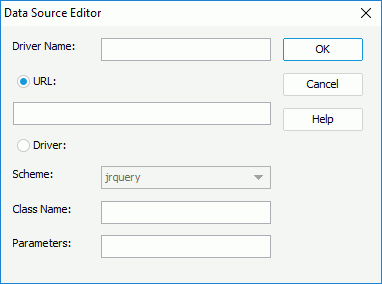 Data Source Editor