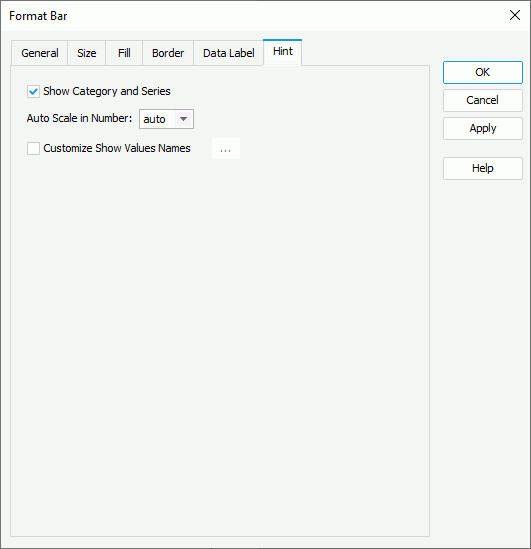 Format Bar - Hint