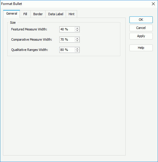 Format Bullet - General