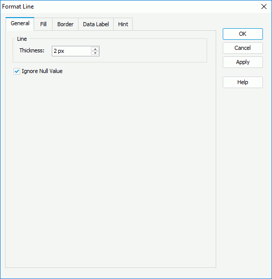 Format Line - General 3-D