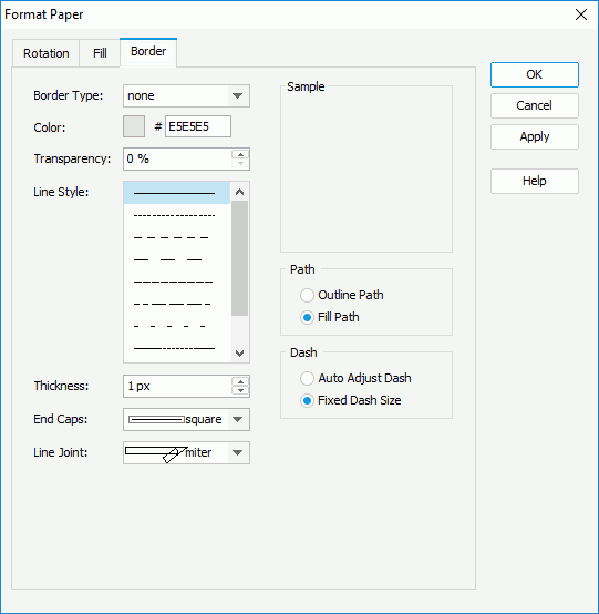 Format Paper - Border