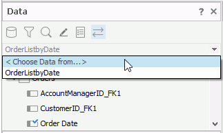 Create Dataset from Data Panel