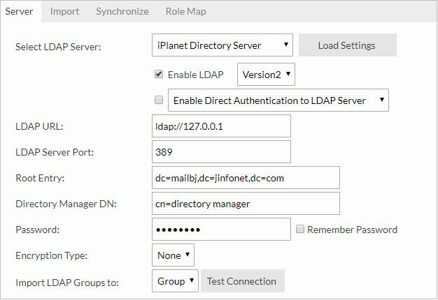 iPlanet Directory Server